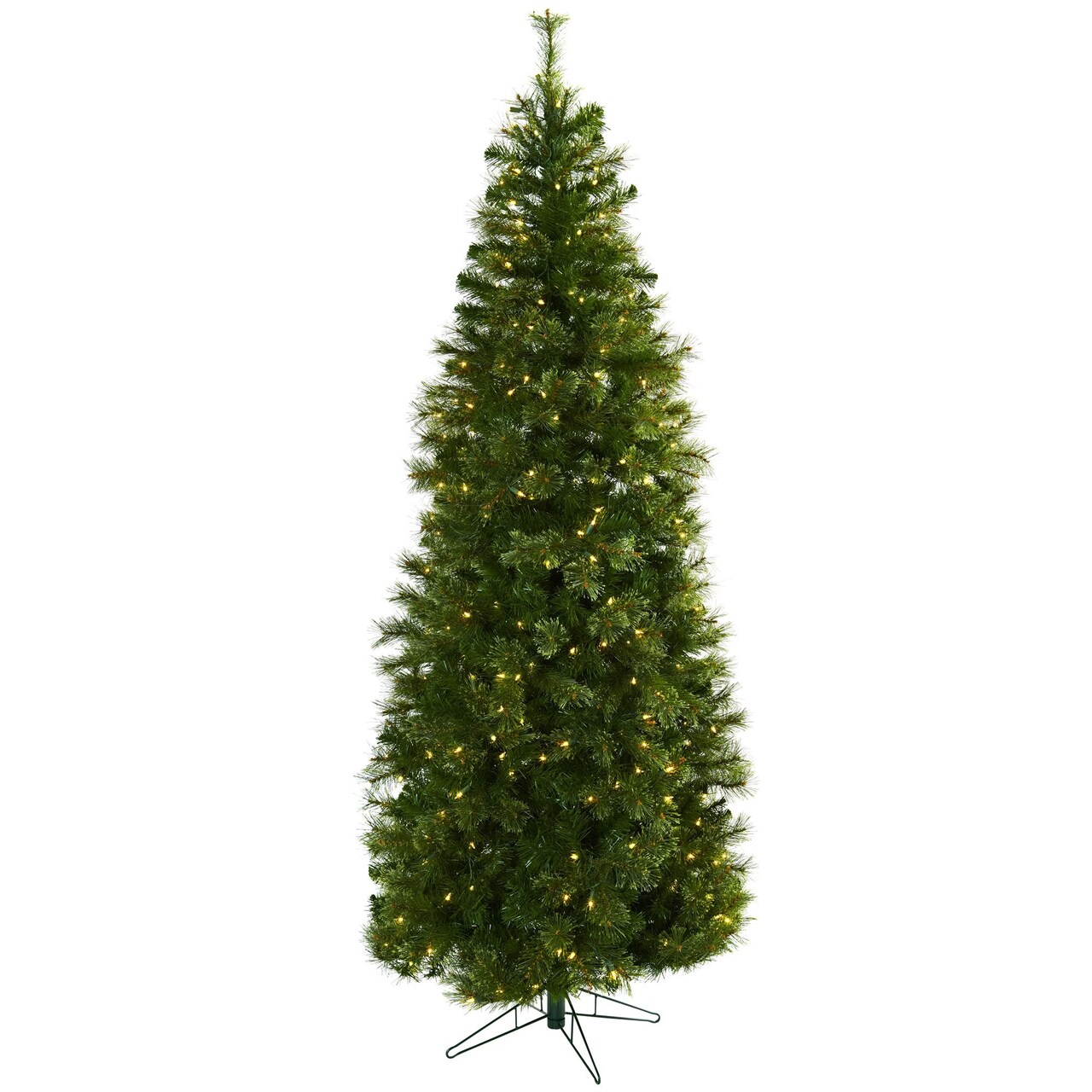 7.5 Cashmere Slim Christmas Tree w/Clear Lights